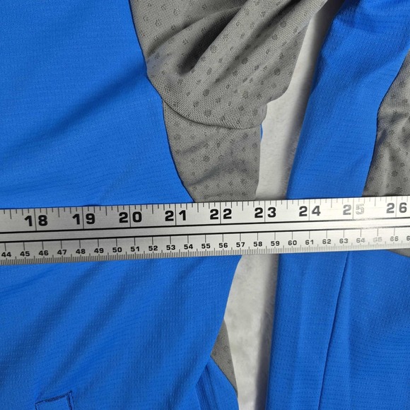 Pelagic Aeroflex Pro High Performance Hoodie Men's XL Blue Offshore Gear Fish - Picture 2 of 8